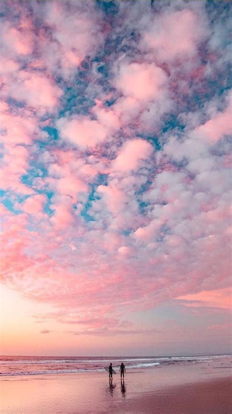 Pink clouds canvas wrap pastel aesthetic landscapes. วอลเปเปอร์นี้สีชมพู on Twitter: "sky ☁️ #วอลเปเปอร์มือถือ ...