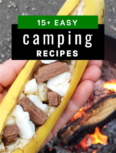 15 Easy And Delicious Camping Recipes A Pretty Life In The Suburbs