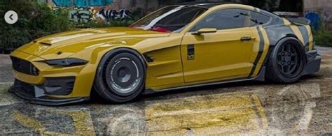 Ford Mustang Long Nose Is V12 Rated Looks Spot On Autoevolution