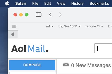 Safari Aol Mail Incompatibility Apple Community