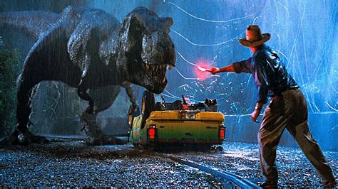T Rex Attack Scene Jurassic Park 1993 Movie Clip Hd Youtube