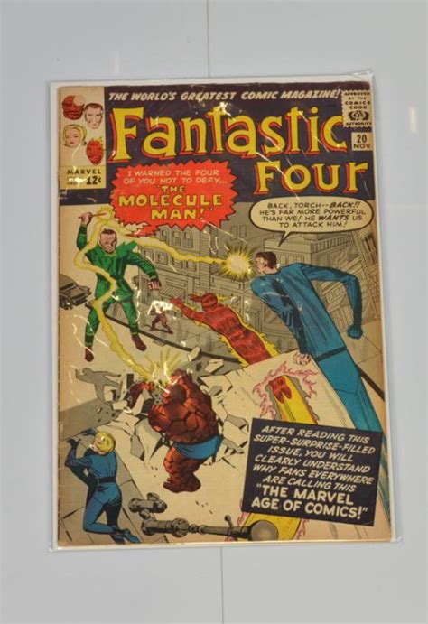 Fantastic Four 20 1963 Marvel Bagged And Boarded