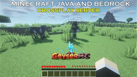Minecraft Java And Bedrock Crossplay Server Geysermc Tutorial Hindi