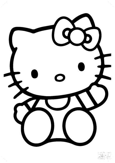 Dibujos Para Pintar De Hello Kitty Gratis Para Colorear Reverasite