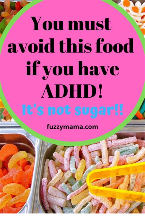 Adhd Foods To Avoid Fuzzymama Adhd Odd Adhd And Autism Autism Diet