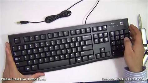Logitech K120 Keyboard Review With Unboxing And Features Youtube
