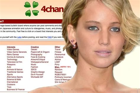 What Is Chan All About Image Sharing Site Where Naked Photos Of Jennifer Lawrence Leaked