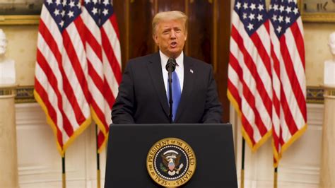 Transcript Speech Donald Trump Delivers His Farewell Address To The