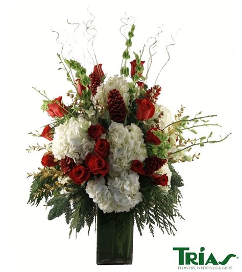 Holiday Treasure And Flower Bouquets Miami Fl Florist Trias Flowers