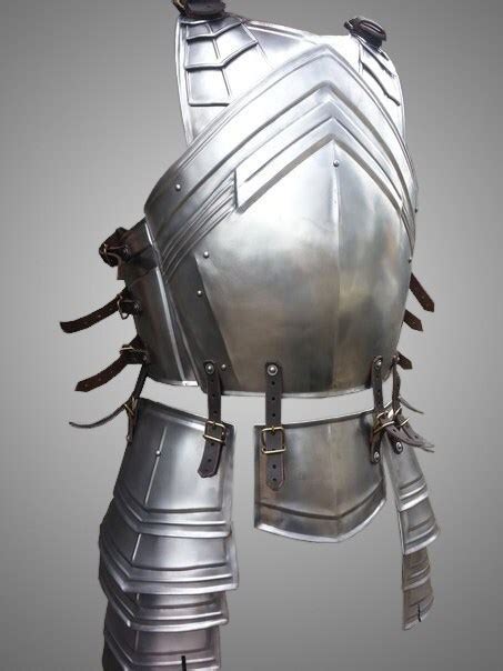 Larp Steel Armor The Dwarven Cuirass Chest Back Etsy