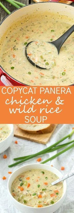 Made with easy pantry ingredients.will become your cold weather soup season has finally decided to come around here. Copycat Panera Chicken and Wild Rice Soup | Recipe | Wild ...