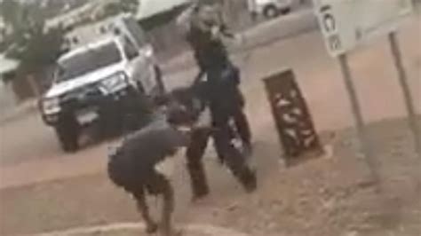 Crime Nt Two Alice Springs Police Officers Allegedly Assaulted While Arresting Teen In Shocking