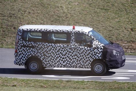 2016 Ford Transit Custom Facelift Spied For The First Time Autoevolution