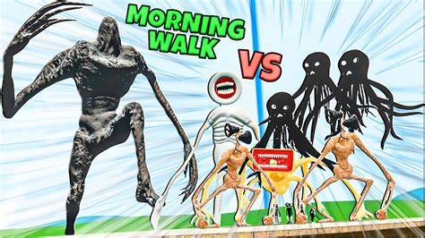 New Morning Walk Vs All Trevor Henderson Creatures In Garrys Mod