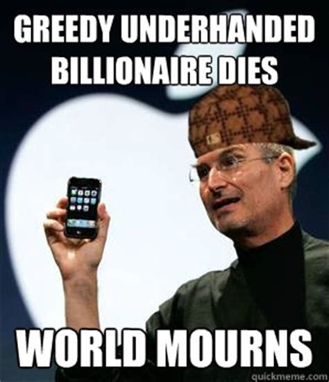 greedy underhanded billionaire dies world mourns scumbag