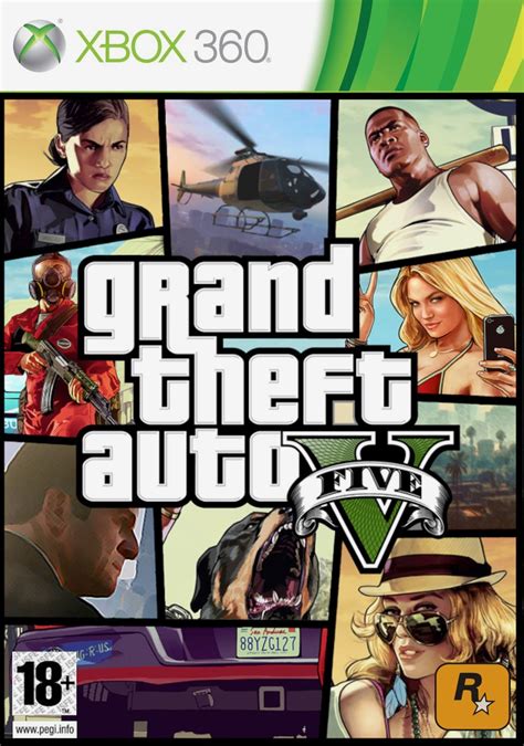 Videojuego Gta Grand Theft Auto 5 2013 Xbox 360 Playstation 3