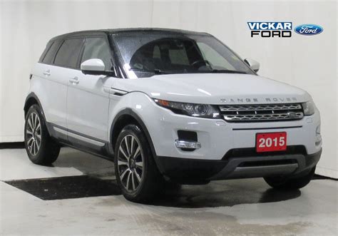 Used 2015 Land Rover Range Rover Evoque Prestige Awd Only 16000km