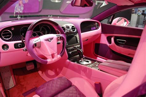 Pink Bentley Interior Great Shot Of The Interior Which I Do Like But