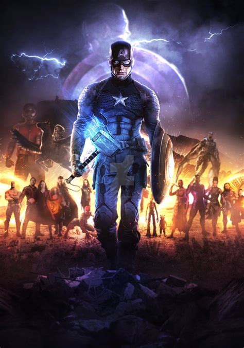 Avengers Endgame Captain America By