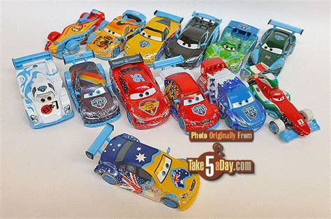 Take Five A Day Blog Archive Mattel Disney Pixar Cars Ice Racers