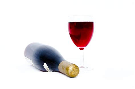 Red Wine Bottle And Glass Free Stock Photo Public Domain Pictures