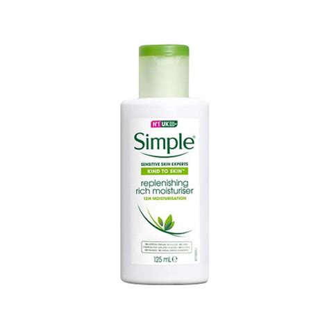 Simple Kind To Skin Replenishing Rich Moisturizer 42 Fl Oz125 Ml