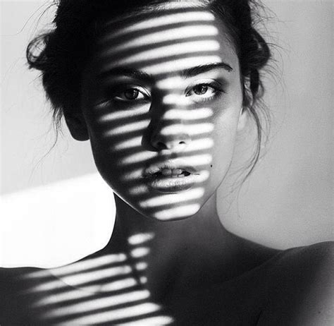 Blinds Erotic Artistic Black And White Stripes Grayscale Europien
