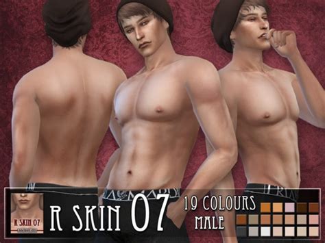 Remussirions R Skin 07 Male Sims 4 Updates ♦ Sims 4