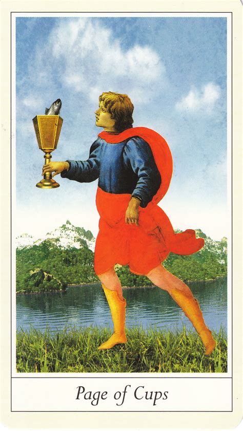 Rowan Tarot: Page of Cups