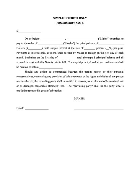 Free Promissory Note Templates Forms Word Pdf Templatelab