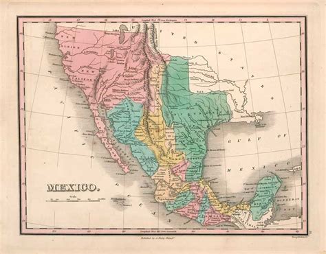 Mapa Antiguo De México Todo Mapas México