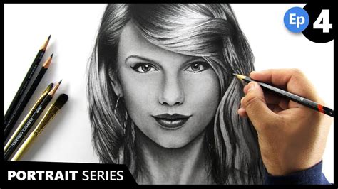 How To Draw A Portrait Tutorial For Beginners Youtube Portrait