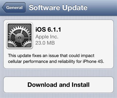Download Ios 611 Update For Iphone 4s Rolling Out Now To Fix 3g