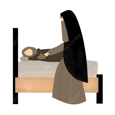 Mom And Daughter Clipart Hd Png Mom Wakes Her Daughter Sahur Mom Daughter Png Image For Free