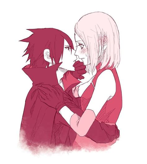 Наруто💗 Sasusaku Sakura And Sasuke Sakura And Sasuke Kiss