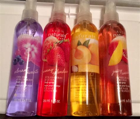 Avon Naturals Body Mist Never Used 3 Each Or 2 4 Items Body Mist