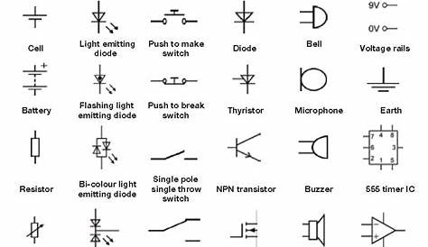 symbols in a circuit diagram
