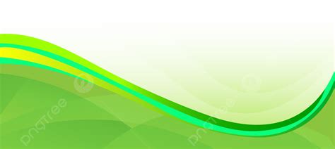 Bright Green Vector Waves Abstract Background Illustration Free Pngtree