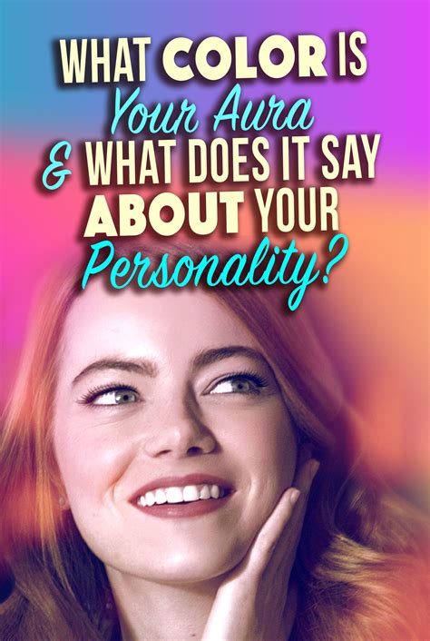 Quiz What Color Is Your Aura And What Does It Say About Your Personality Color Personality