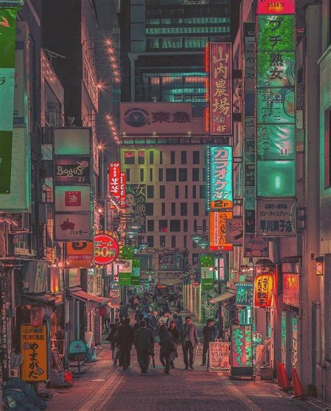 Aesthetic Anime City Street Background Mavieetlereve