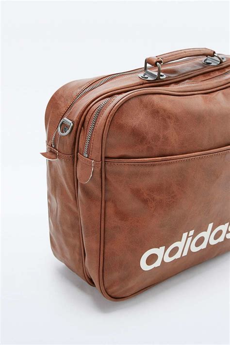 Adidas Originals Brown Vintage Airline Bag In Brown For Men Lyst