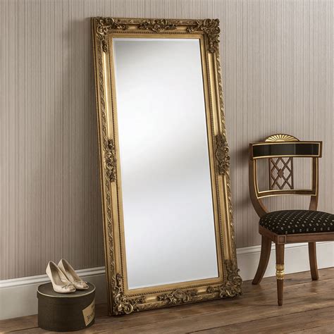 Daina Full Length Mirror Traditional Mirrors Amor Decor