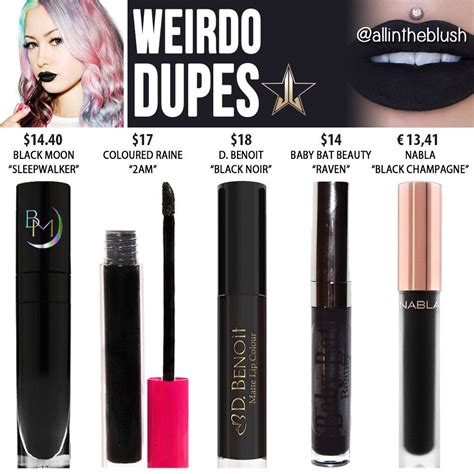 Jeffree Star Weirdo Velour Liquid Lipstick Dupes All In The Blush