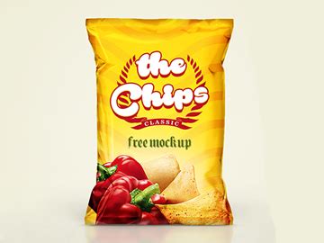 Potato chips tube mockup potato chips tube mockup 2019943 professional premade scenes, great for your web design showcase, product, presentations, advertising and much more. Free Realistic Chips Bag Mockup Psd | Free PIK PSD