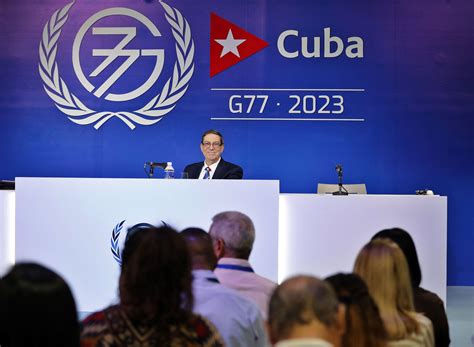 Inicia La Cumbre Del G77 En Cuba Con La Meta De Impulsar Un “nuevo