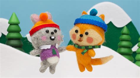 Nick Jr Warm And Fuzzy Holiday 2015 Art Direction Design