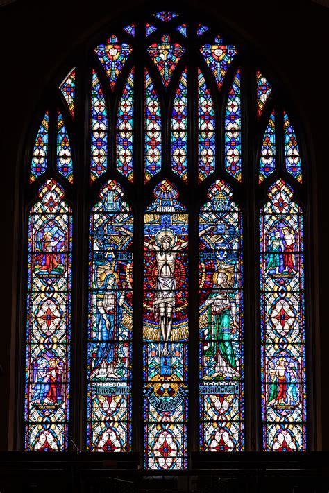 Stained Glass Windows The Cathedral Of St Agnes
