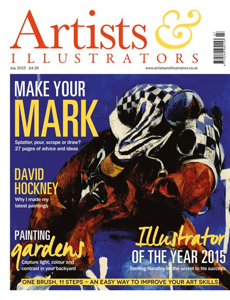Artists And Illustrators Magazine July 2015 Back Issue