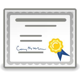 Certificate Icon, Transparent Certificate.PNG Images ...