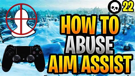 How To Abuse Aim Assist Improve Your Aim Ps4xbox Fortnite Fortnite